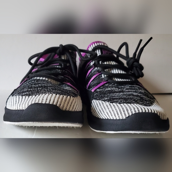 KR Strikeforce Jazz Womens Black Purple Bowling Shoes - Size 8 - Picture 4 of 7